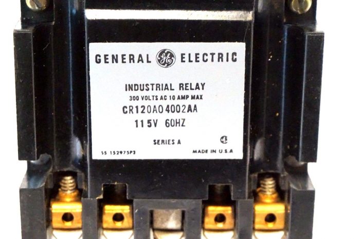 NEW GENERAL ELECTRIC CR120A04002AA RELAY SER.A - Image 3