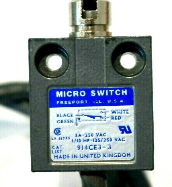 NEW HONEYWELL MICRO SWITCH 914CE3-3 LIMIT SWITCH 914CE33 - Image 3