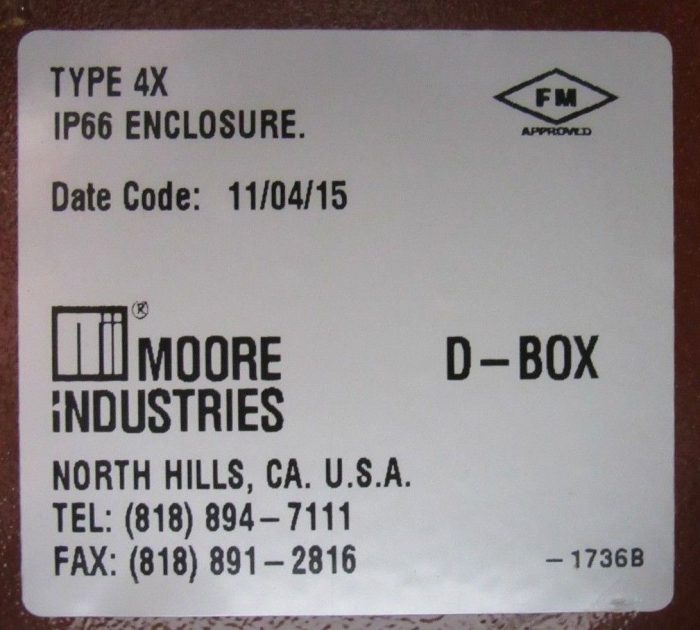 NEW MOORE INDUSTRIES TDY/PRG/4-20MA/10-42DC TEMPERATURE TRANSMITTER - Image 6