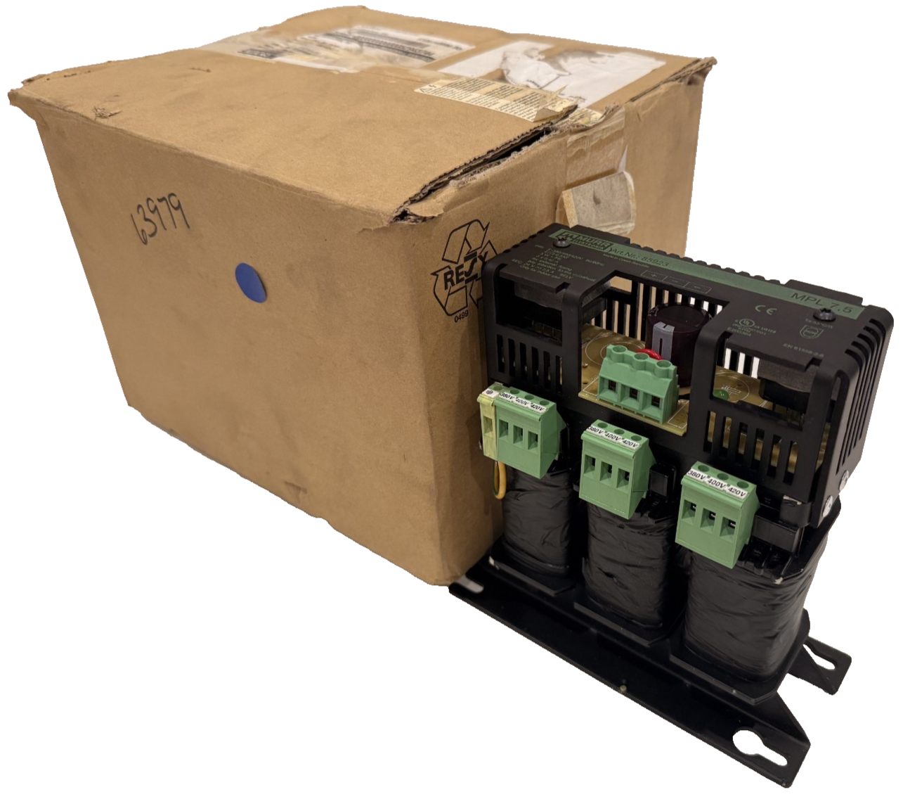NEW MURR ELEKTRONIK 85923 TRANSFORMER POWER SUPPLY MPL 7,5