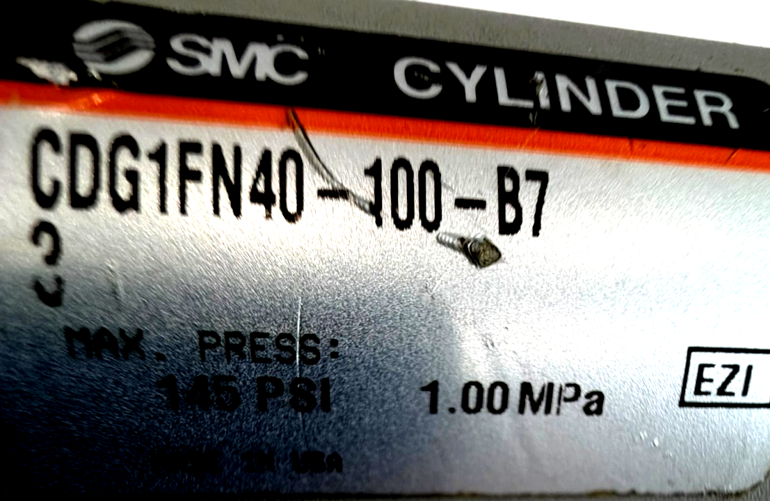 NEW SMC CDG1FN40-100-B7 CYLINDER CDG1FN40100B7 - Image 4