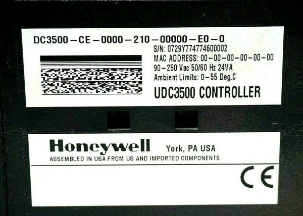 USED HONEYWELL DC3500-CE-0000-210-00000-E0-0 CONTROLLER UDC3500 - Image 4