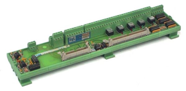 USED REIS IRT 4-04C DIN RAIL MOUNTING BOARD 7500-332