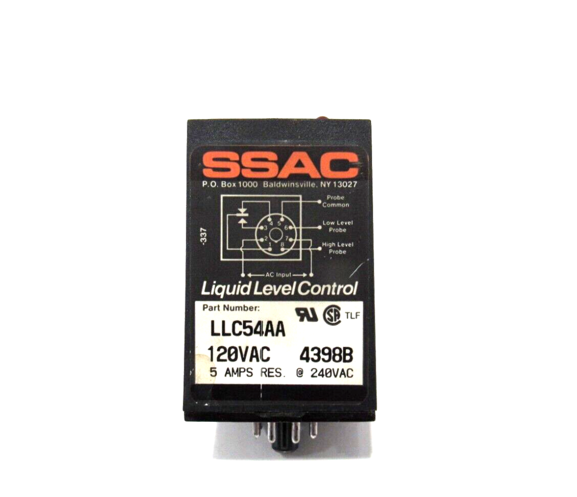 Ssac Inc USED SSAC LLC54AA LIQUID LEVEL CONTROL - SB Industrial Supply, Inc.