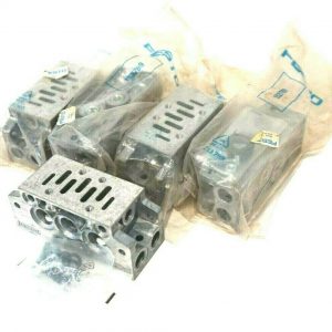 5 NEW FESTO NAVW-1/4-1-ISO SUB-BASE MANIFOLD NAVW141ISO