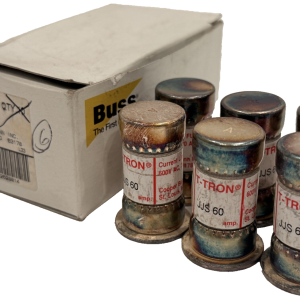 BOX OF 6 BUSSMANN JJS-60 FUSES T-TRON 60A 600V JJS60