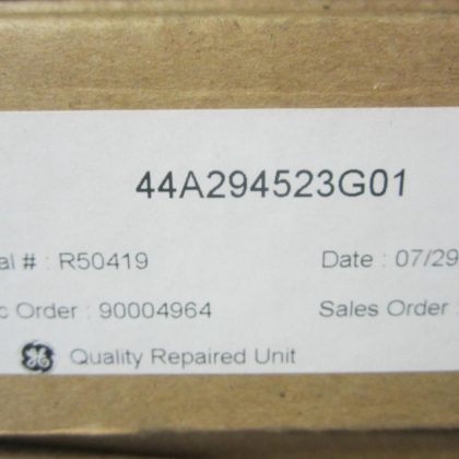 GENERAL ELECTRIC 44A294523-G01 PC BOARD 44A294523G01