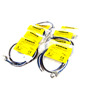 LOT OF 8 NEW TURCK FK 4.4-0.5/18.25/S613 RECEPTACLES U5198 FK44051825S613