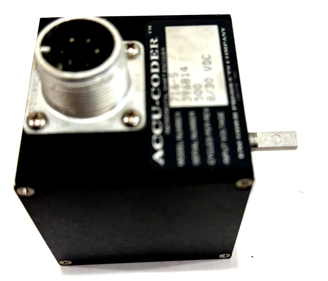 NEW ACCU-CODER 716-S INCREMENTAL SHAFT ENCODER 8/30VDC 500 CYCLES PER REV 716S - Image 4