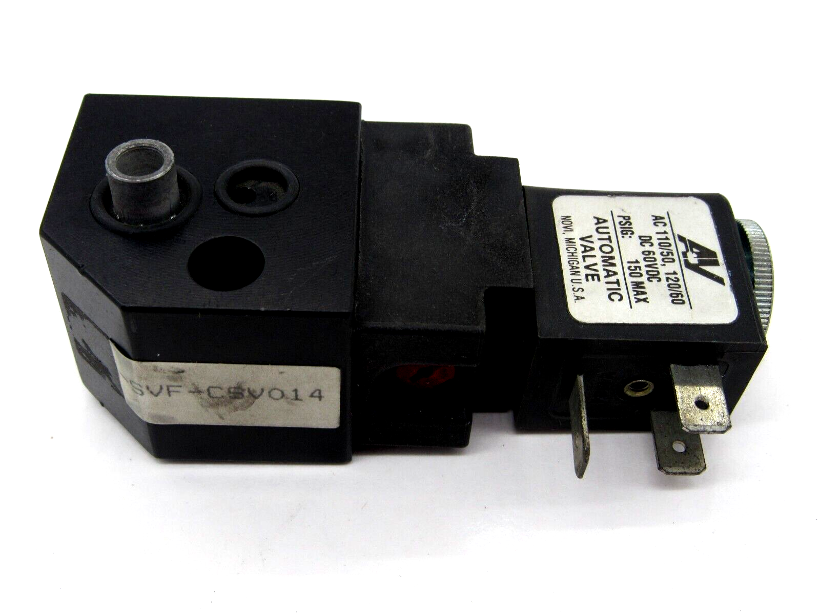 NEW AUTOMATIC VALVE COMPANY SVF-CSV014 SOLENOID VALVE SVFCSV014 - Image 5
