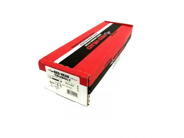 NEW BOX OF 10 RED HEAD WS-3484 WEDGE ANCHOR 3/4"x8-1/2" WS3484