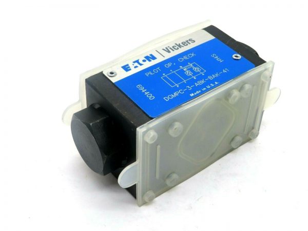 NEW EATON VICKERS DGMPC-3-ABK-BAK-41 CHECK VALVE DGMPC3ABKBAK41