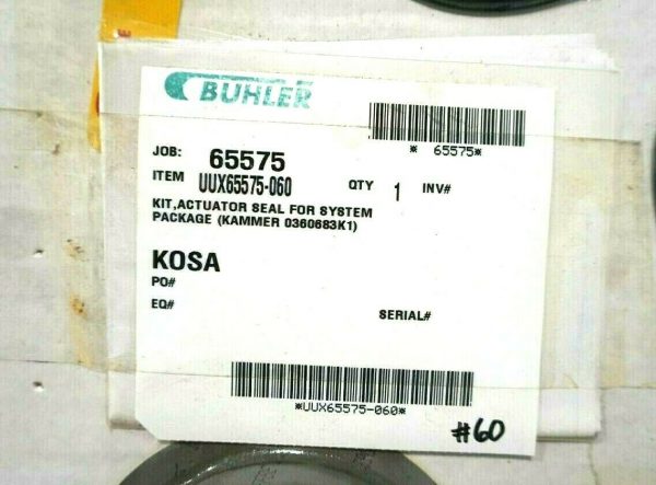 NEW FLOWSERVE UUX65575-060 ACTUATOR SEAL KIT UUX65575060 - Image 3