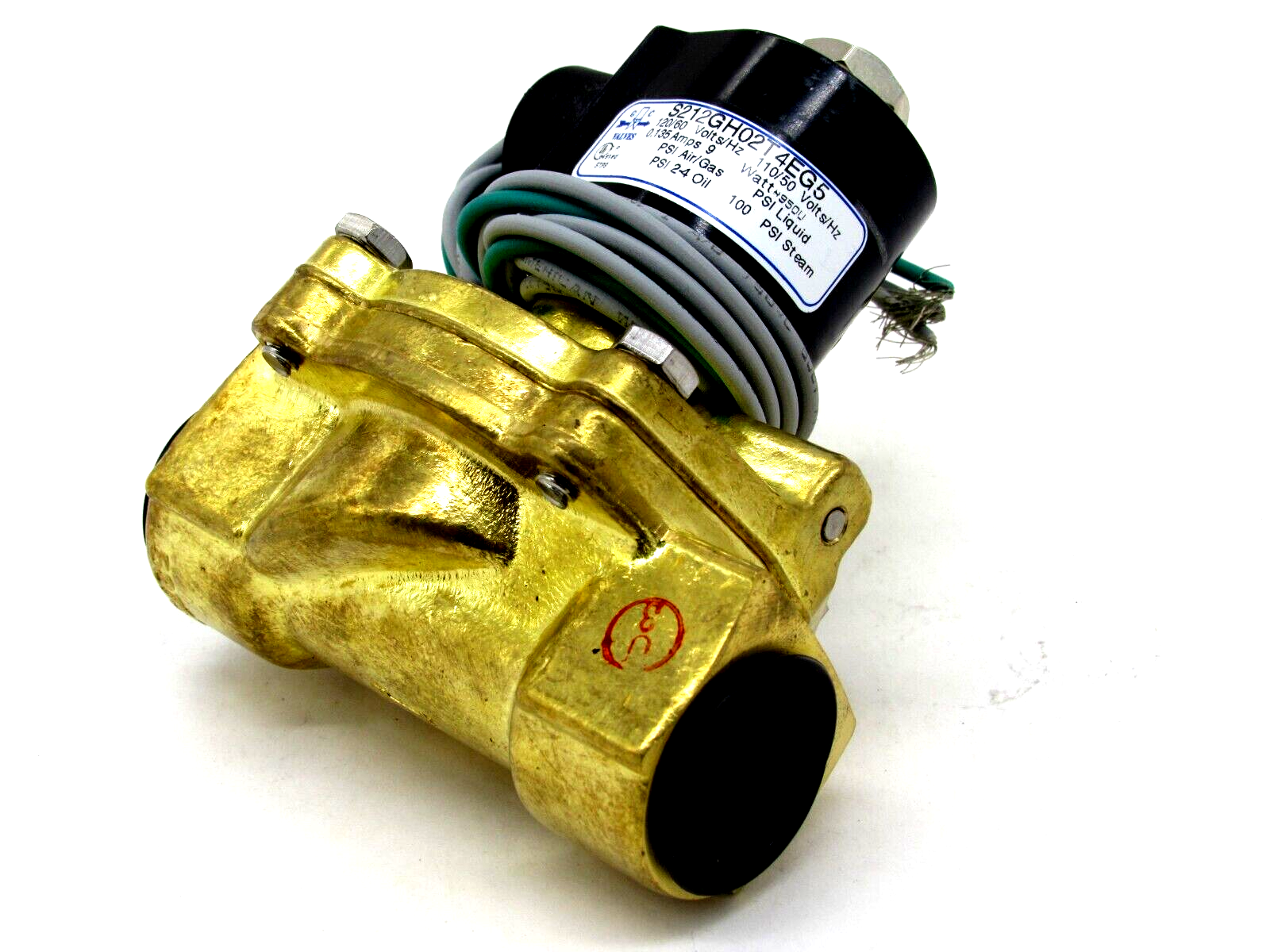 NEW GC VALVES S212GH02T4EG5 SOLENOID VALVE