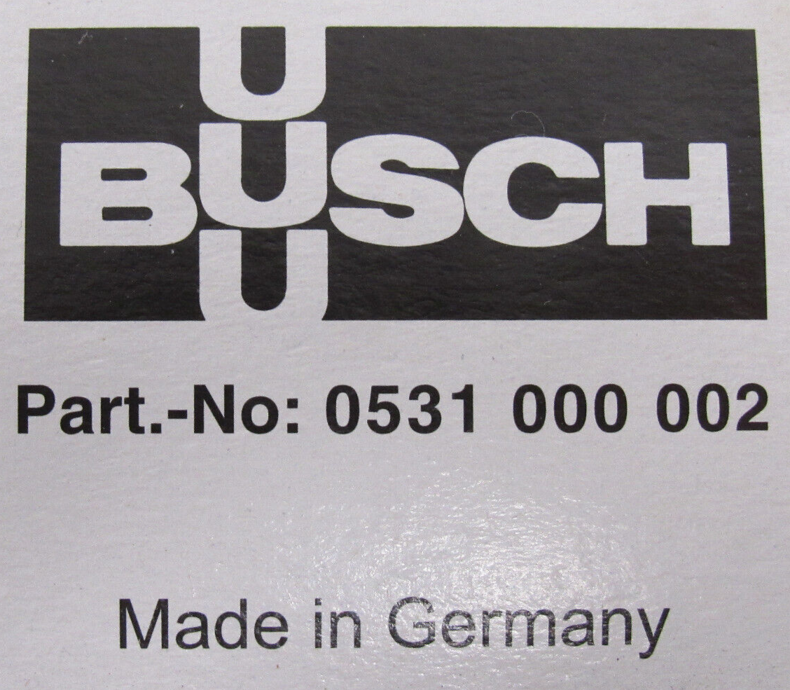 NEW LOT OF 2 BUSCH 0531-000-002 VACUUM PUMP OIL FILTER 0531000002 - Image 4