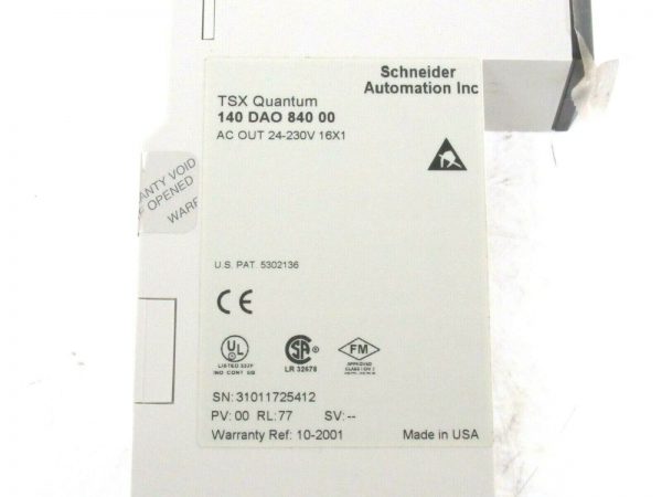 NEW SCHNEIDER 140-DAO-840-00 TSX QUANTUM OUTPUT MODULE 140DAO84000 - Image 5