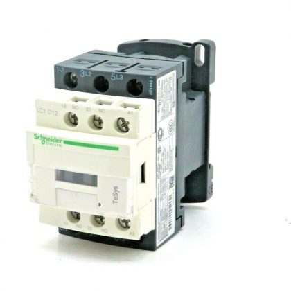 NEW SCHNEIDER ELECTRIC LC1-D12 CONTACTOR LC1D12