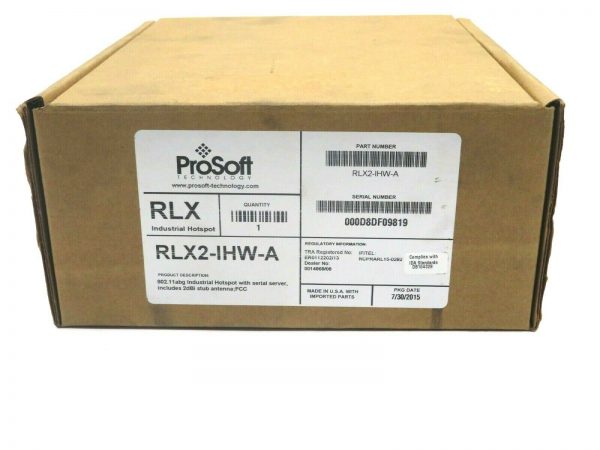 NEW SEALED PROSOFT TECHNOLOGY RLX2-IHW-A HOTSPOT W/SERIAL SERVER RLX2IHWA - Image 3