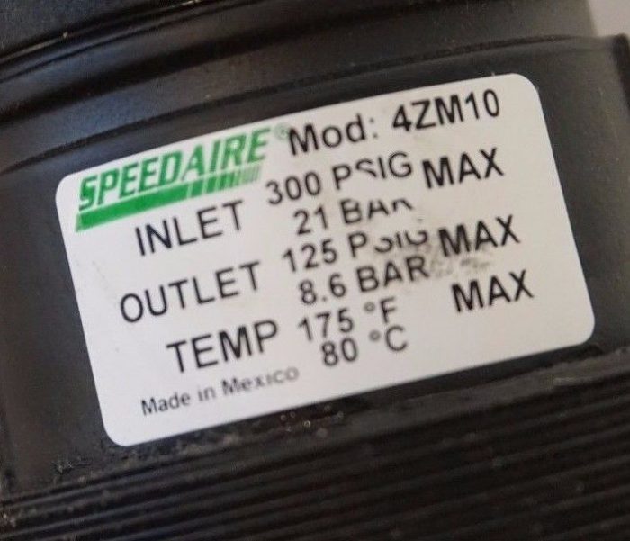 NEW SPEEDAIRE 4ZM10 PNEUMATIC REGULATOR 1" NPT - Image 3