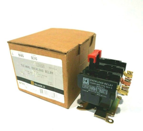 NEW SQUARE D 9065-SE05 THERMAL OVERLOAD RELAY SER.A 9065SE05