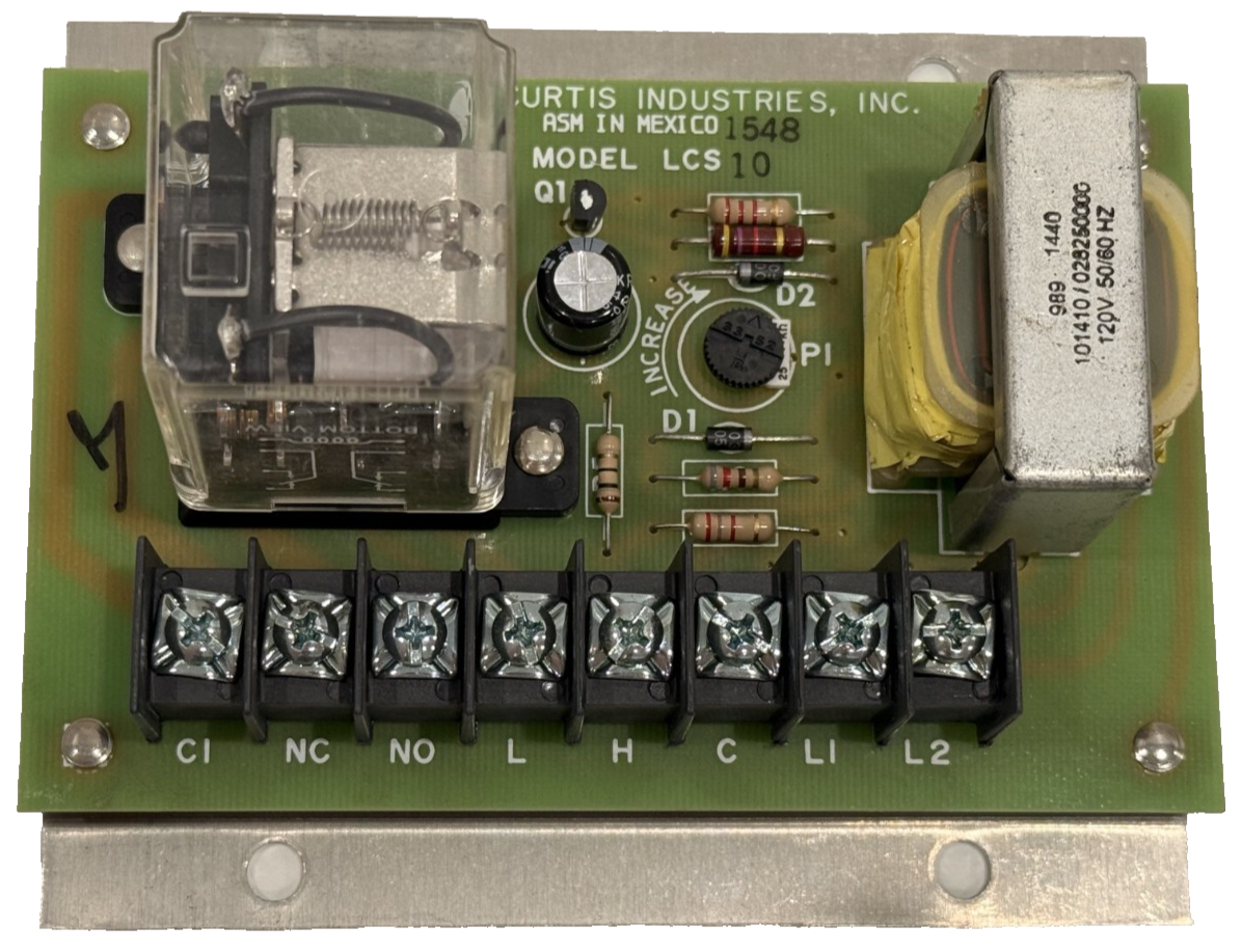 USED CURTIS INDUSTRIES LCS-10 CONTROL BOARD LCS10 - SB Industrial ...