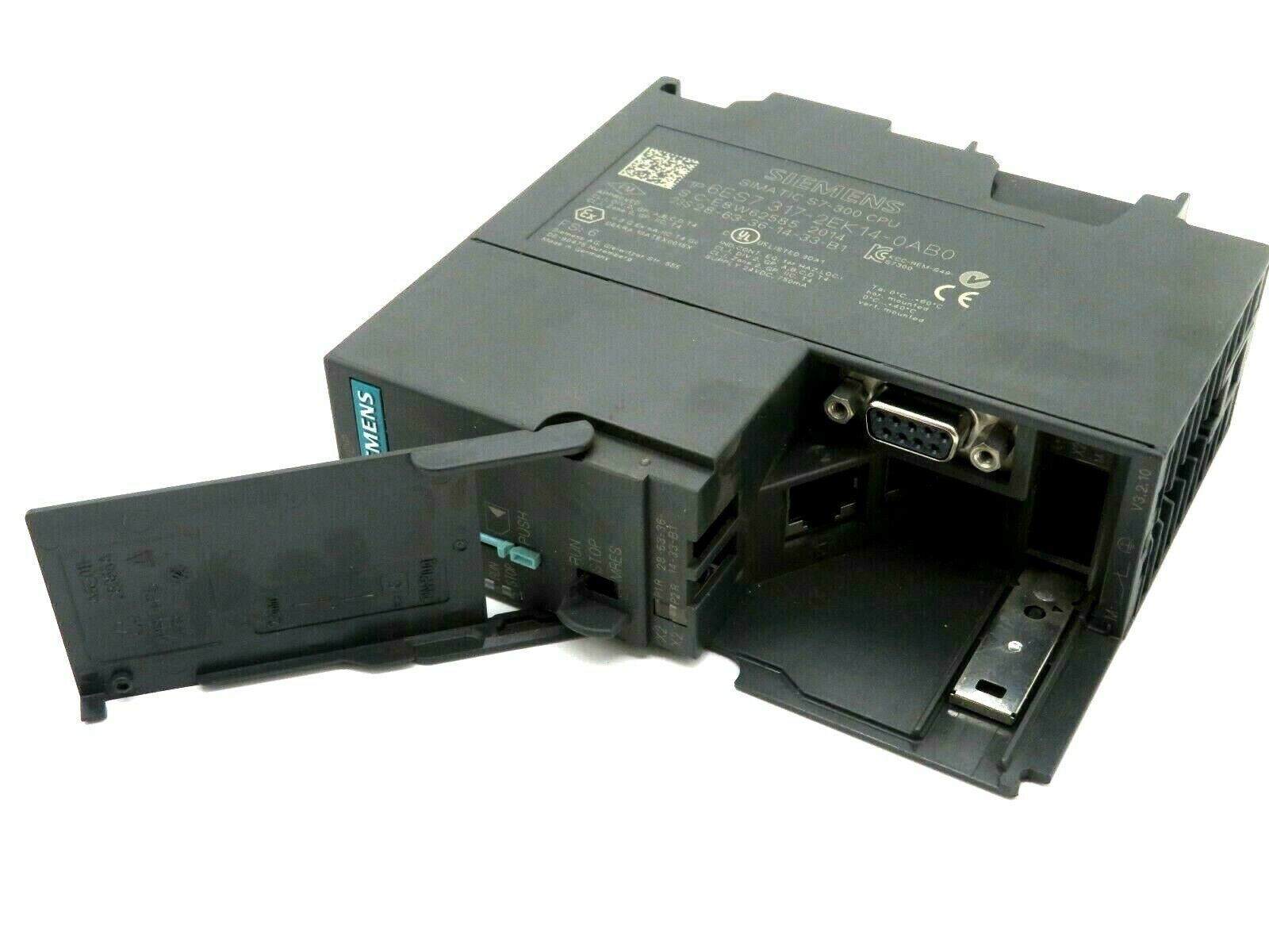 USED SIEMENS 6ES7 317-2EK14-0AB0 CPU MODULE CPU317-2 PN/DP 6ES73172EK140AB0 - Image 4