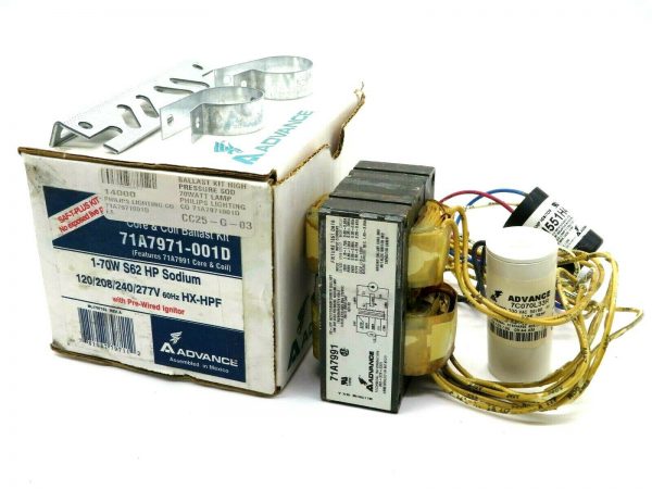 NEW ADVANCE 71A7971-001D BALLAST HIGH PRESSURE SODIUM 70 WATT 71A7971001D