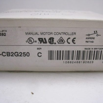 NEW ALLEN BRADLEY 1492CB2G250 MOTOR CONTROLLER 1492CB2G250