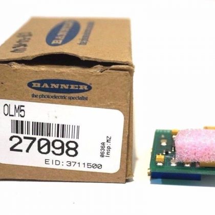NEW BANNER ENGINEERING 27098 LOGIC MODULE OLM5