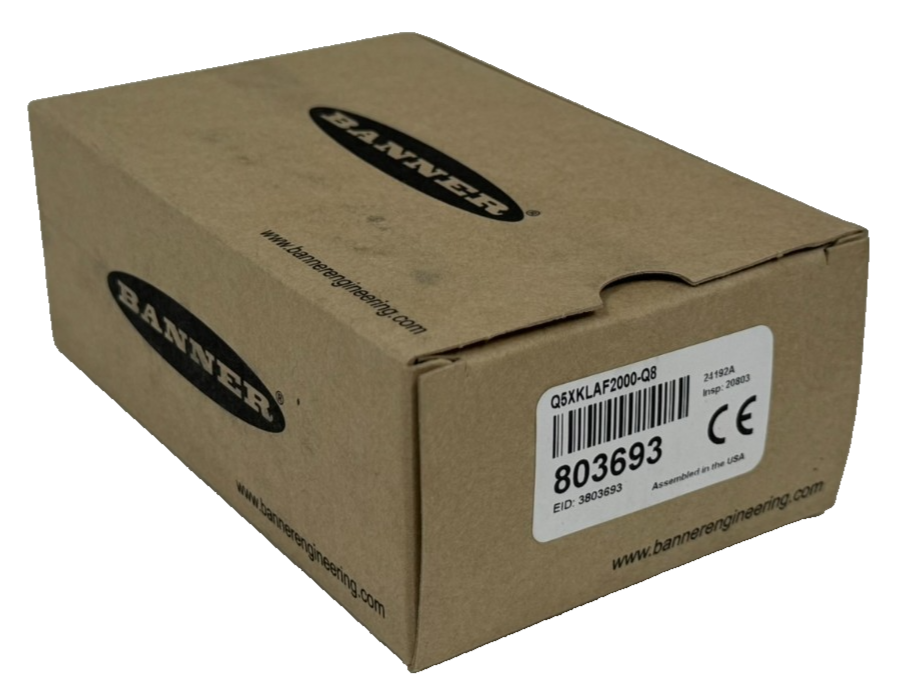 NEW BANNER Q5XKLAF2000-Q8 PHOTOELECTRIC SENSOR 803693 - Image 3