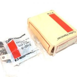 NEW CUTLER HAMMER 6-35-2 CONTACT KIT 3 POLE SIZE 3  6352