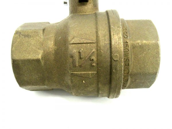 NEW DYNA QUIP VMH2.A911/2 BALL VALVE 1-1/2" PN40 MS58 VMH2A9112 - Image 4