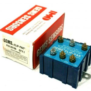 NEW GEMS SENSORS 28196 SAFETY RELAY ST-28196