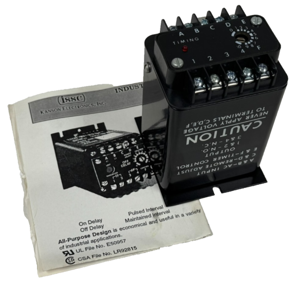 NEW KANSON ISSC 1013-1-J-2-B OFF DELAY TIMER .5-50 SEC - SB Industrial ...
