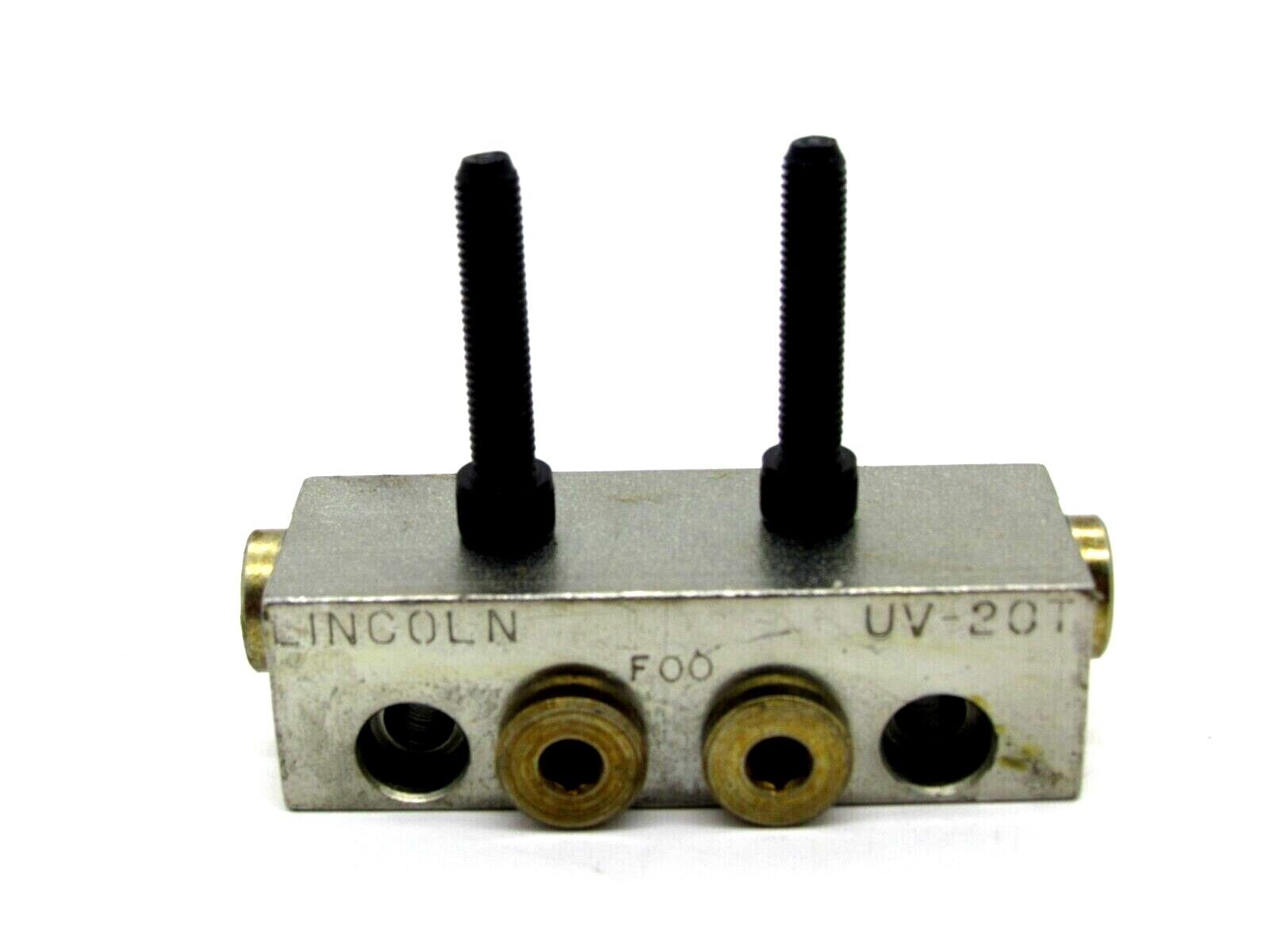 NEW LINCOLN INDUSTRIES 882202 VALVE BLOCK ASSEMBLY UV-20T - Image 3