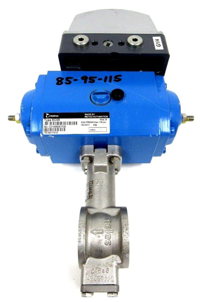 NEW METSO ND9102HN VALVE POSITIONER AND VALVE C15-RAA025AS C0042825 EC05 - Image 5