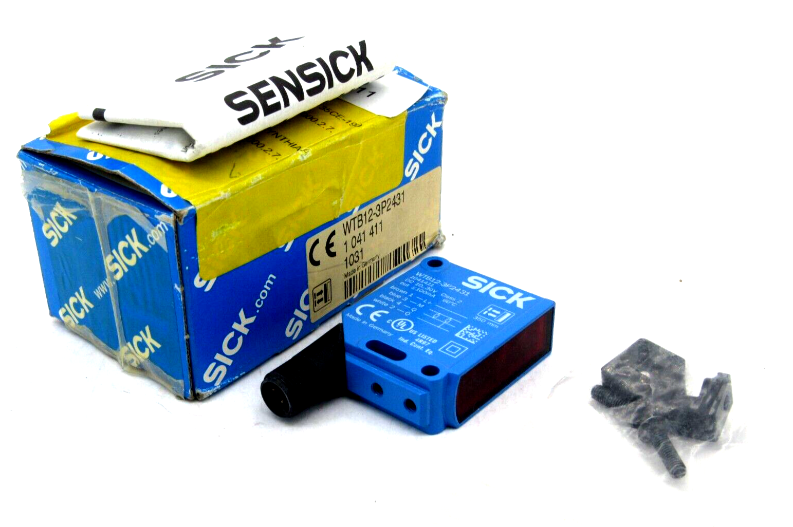 NEW SICK WTB12-3P2431 PHOTO ELECTRIC SENSOR 1041411 WTB123P2431