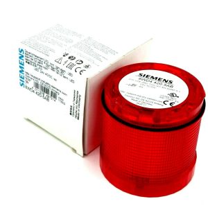 NEW SIEMENS 8WD4 420-5AB SIGNALING COLUMN RED LENS  8WD44205AB