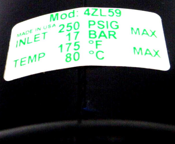 NEW SPEEDAIRE 4ZL59 LUBRICATOR 250PSIG - Image 3