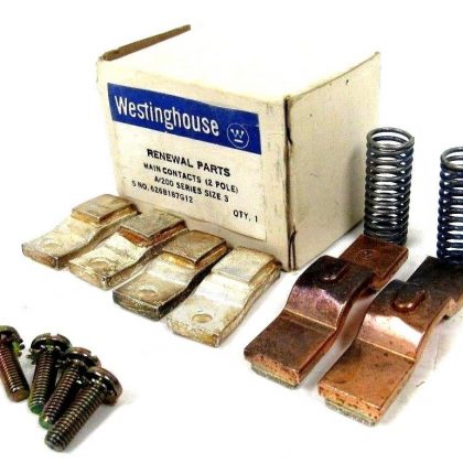 NEW WESTINGHOUSE 626B187G12 CONTACT KIT SIZE 3 A/200 SERIES