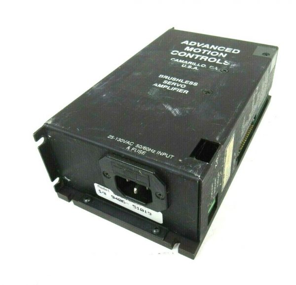 USED ADVANCED MOTION CONTROLS B25A20ACM SERVO AMPLIFIER