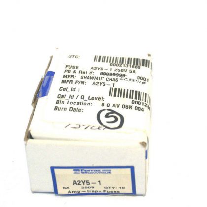 5 NEW AMP TRAP A2Y5-1 FUSES A2Y51