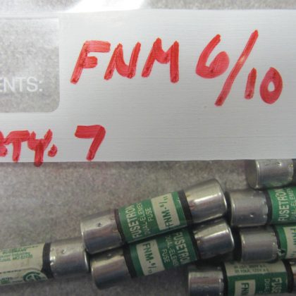 7 NEW FUSERON FNM-6/10 FUSES FNM610