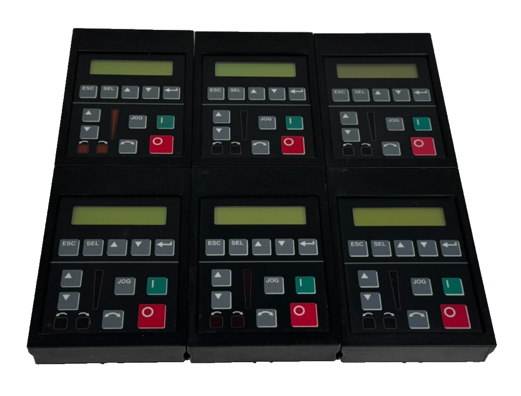 LOT OF 6 ALLEN BRADLEY 1201-HA2 PROGRAMMING TERMINALS SER. B PRE-OWNED USED