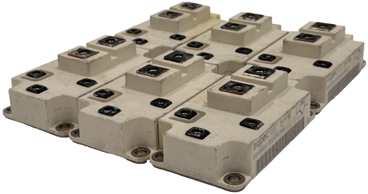 LOT OF 6 USED EUPEC BSM300GA120DN2SE3256 IGBT MODULES - SB Industrial ...