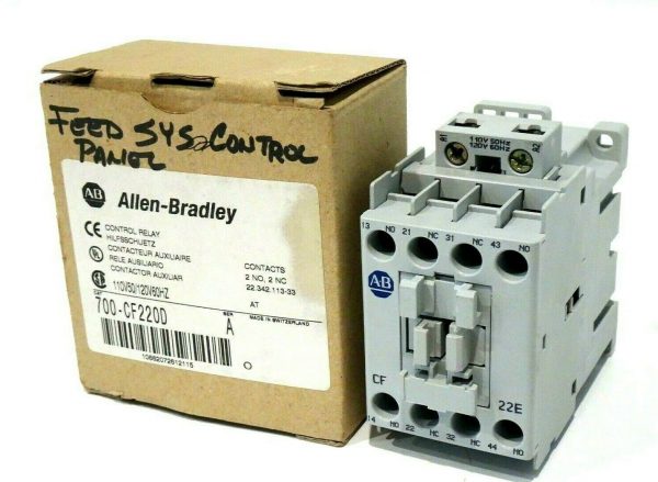 NEW ALLEN BRADLEY 700-CF220D CONTROL RELAY SER.A 700CF220D