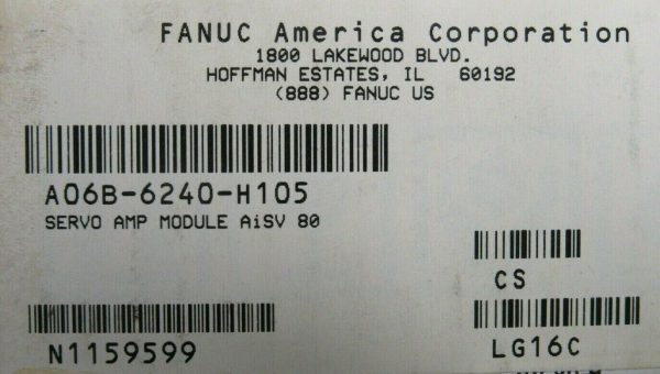 NEW FANUC A06B-6240-H105 SERVO AMPLIFIER A06B6240H105 - Image 6