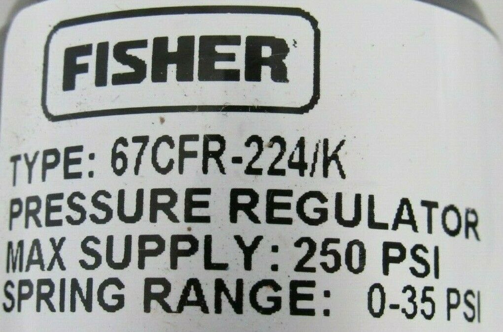 NEW FISHER 263C152G05 REGULATOR FLOWMETER ASSY 67CFR-224/K 167061-00 171037-00 - Image 7