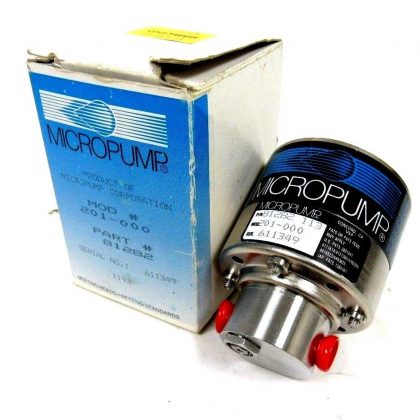 NEW MICROPUMP 81282-113 PUMP HEAD 81282113 201-000 81282