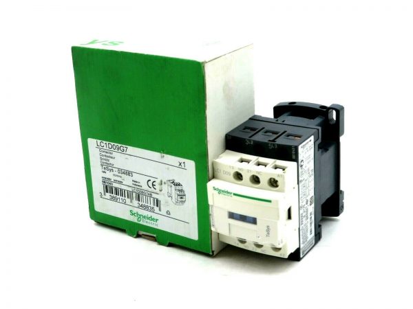 NEW SCHNEIDER ELECTRIC LC1D09G7 CONTACTOR 120V 50/60HZ
